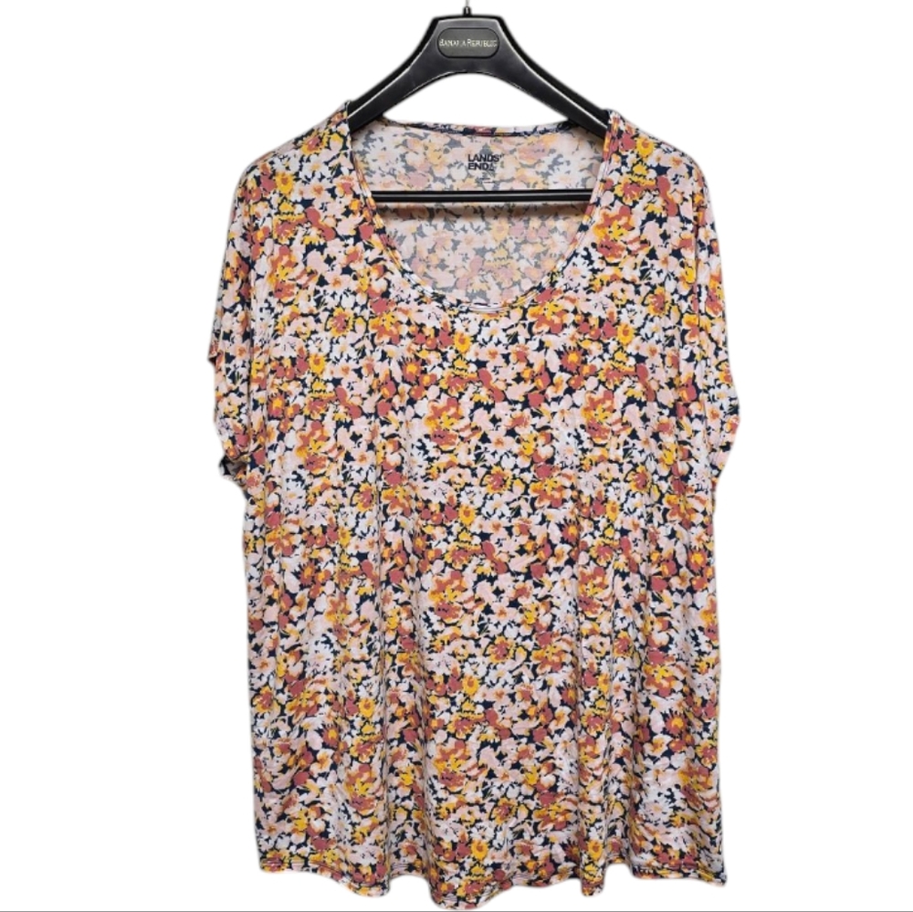 Lands End Womens 2X short sleeve t-shirt